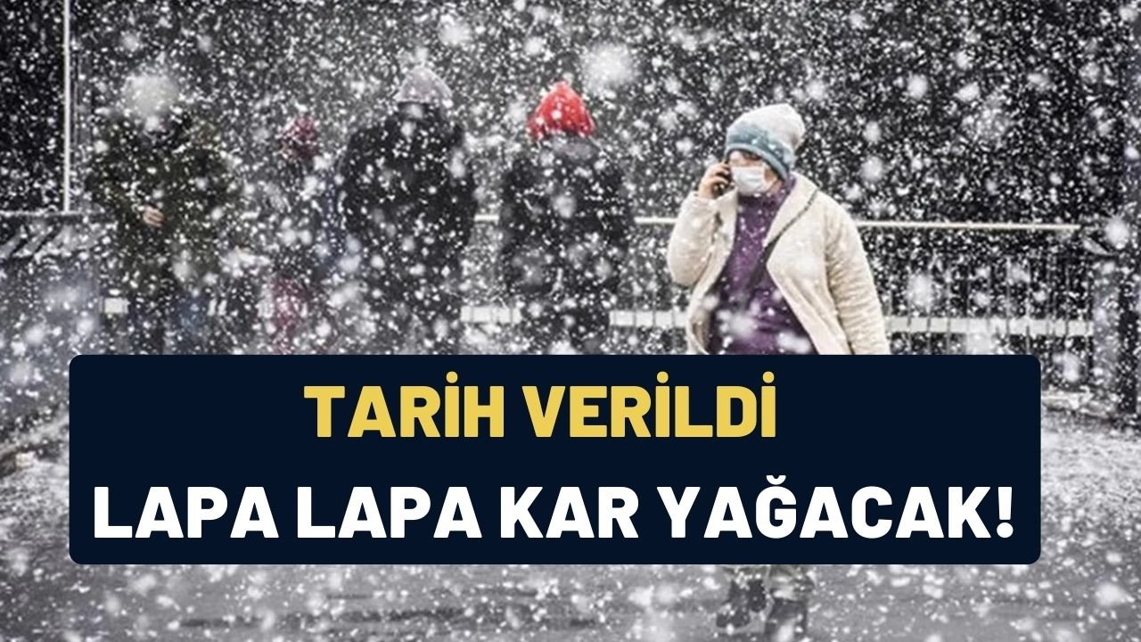 Meteoroloji Den Uyar Ger Ek K Ba L Yor Lapa Lapa Kar Ya Acak