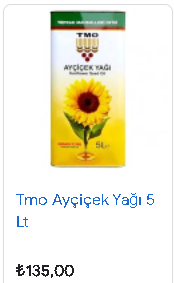 Ayçiçek yağından görülmemiş indirim ucuzun ucuzu! PTT TMO Ayçiçek Yağını 33,90 TL birden düşürdü! Stoklarla sınırlı geç kalmayın 6