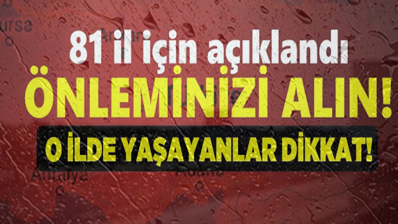 İl il kırımızı alarm verildi! Ankara, İstanbul, İzmir ve 5 şehirde yaşayanlar tedbir alsın: Sabah 08:30'a kadar felaket olacak