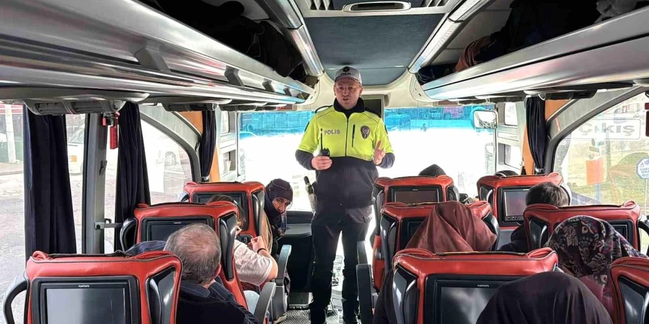Emniyet Kemeri Takmayan Yolculara Dikkat! Düzce'de Otobüslerde Şok Denetimler Başladı!