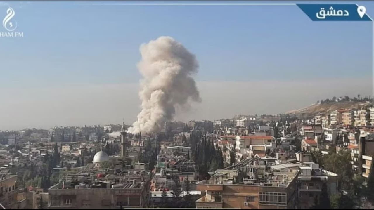 İsrail Füzeleri Şam'ı Salladı: Kafr Susa Bölgesinde Panik!