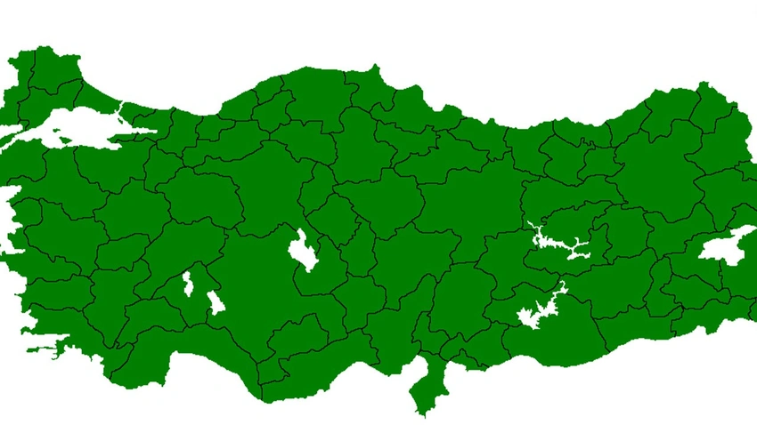 1,2,3,5,6,7 Mart için peş peşe müjde verildi! Türkiye geneli için harita yeşil oldu