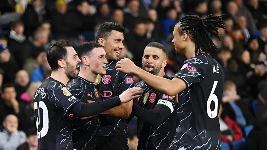 Manchester City, Brighton'ı 4-0 Yıkarak Şampiyonluk Yolunda İlerliyor